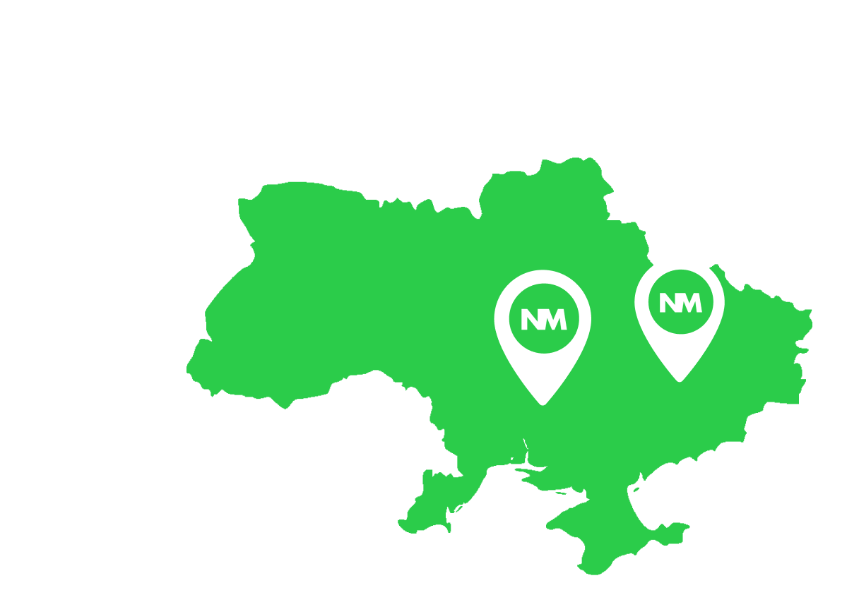 Адреси відділень компанії Namomenti в Каменском 7